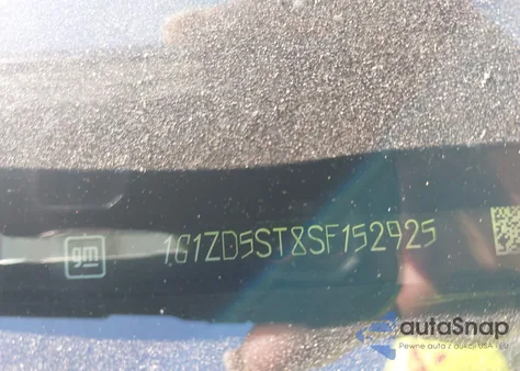 2025 Chevrolet Malibu Lt from USA, damaged, VIN 1G1ZD5ST8SF152925